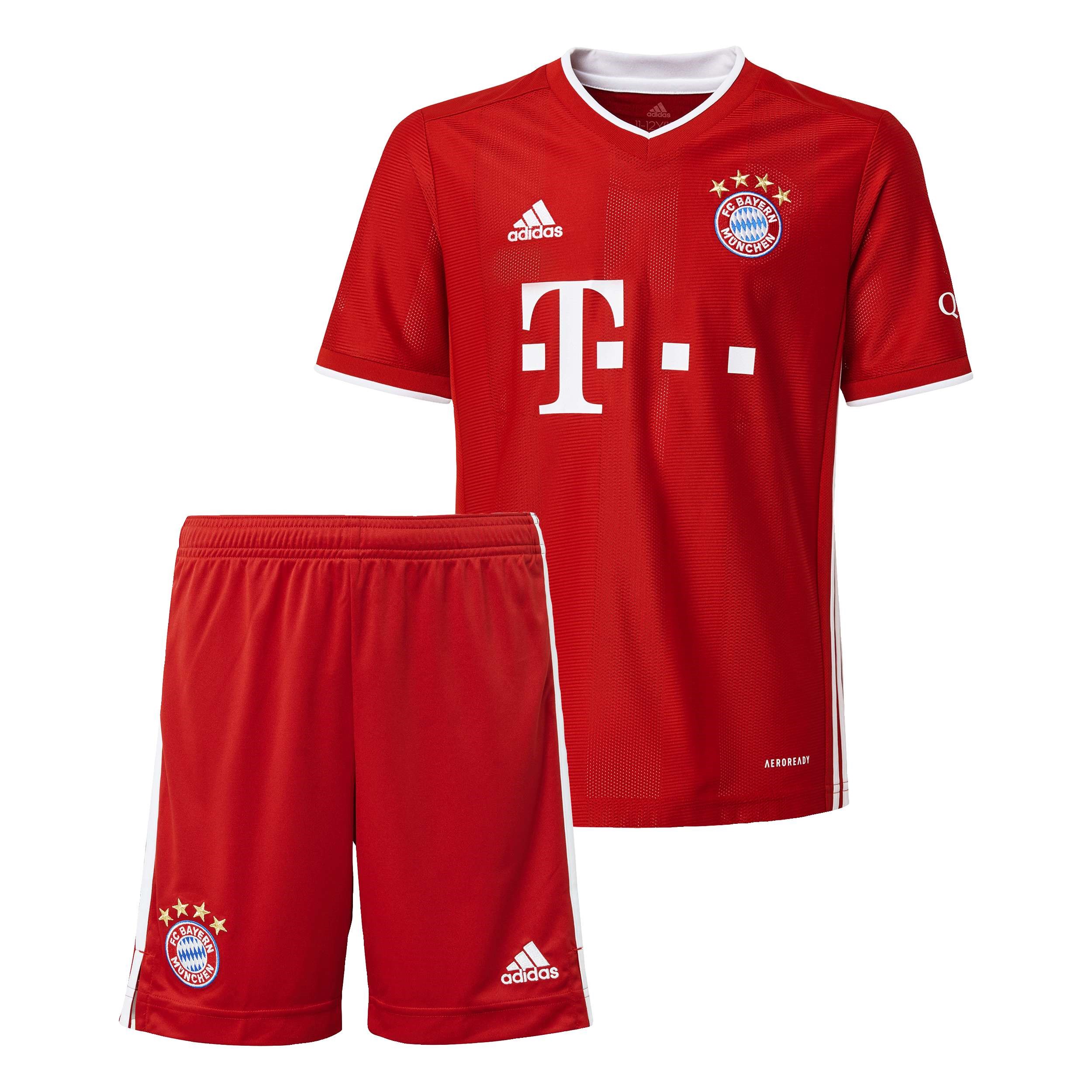 Maglia Bayern Monaco Prima Bambino 20/21 Rosso